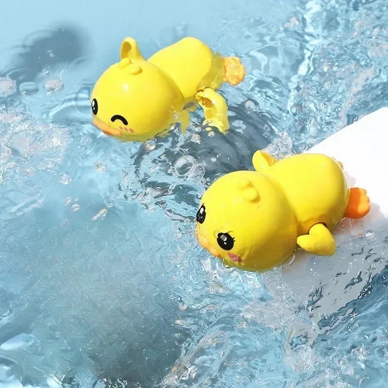 Cute Duck Electric Water Spray Bathroom Bathing Toys Baby Bath Toys Kids Bath and Shower Bathtubs Interactive Boy Girl Gifts Hot